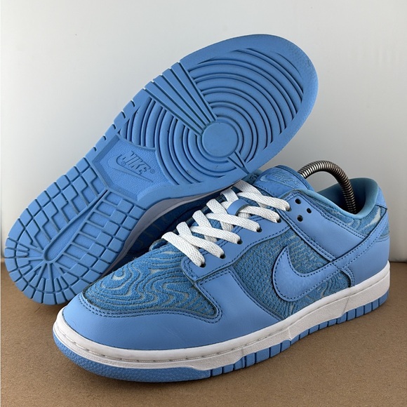 Nike Other - Nike Dunk Low Retro PRM UNC University Blue White Shoes FN6834412 Men’s size 8